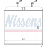 NISSENS Wärmetauscher, Innenraumheizung