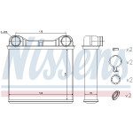 NISSENS Wärmetauscher, Innenraumheizung