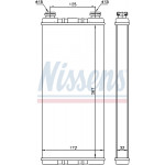 NISSENS Wärmetauscher, Innenraumheizung