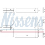 NISSENS Wärmetauscher, Innenraumheizung