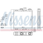 NISSENS Wärmetauscher, Innenraumheizung