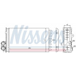 NISSENS Wärmetauscher, Innenraumheizung