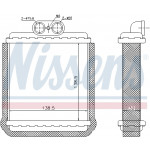 NISSENS Wärmetauscher, Innenraumheizung