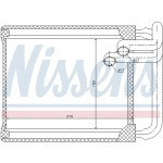 NISSENS Wärmetauscher, Innenraumheizung