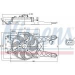 NISSENS Lüfter, Motorkühlung