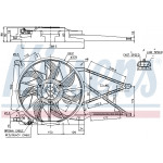 NISSENS Lüfter, Motorkühlung