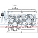 NISSENS Lüfter, Motorkühlung