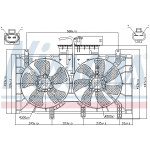 NISSENS Lüfter, Motorkühlung