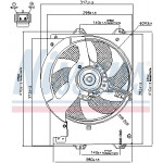 NISSENS Lüfter, Motorkühlung