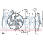 NISSENS Lüfter, Motorkühlung