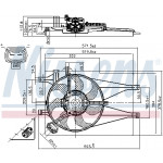 NISSENS Lüfter, Motorkühlung