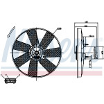 NISSENS Lüfter, Motorkühlung