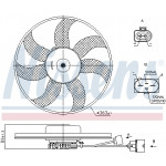 NISSENS Lüfter, Motorkühlung