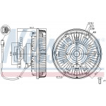NISSENS Kupplung, Kühlerlüfter