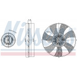 NISSENS Kupplung, Kühlerlüfter