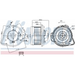 NISSENS Elektromotor, Innenraumgebläse