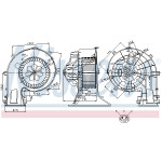 NISSENS Elektromotor, Innenraumgebläse