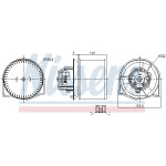 NISSENS Elektromotor, Innenraumgebläse