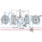 NISSENS Innenraumgebläse