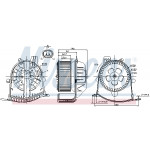 NISSENS Elektromotor, Innenraumgebläse