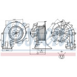 NISSENS Elektromotor, Innenraumgebläse