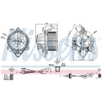 NISSENS Elektromotor, Innenraumgebläse