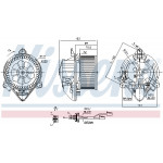 NISSENS Elektromotor, Innenraumgebläse