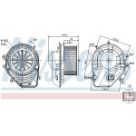 NISSENS Elektromotor, Innenraumgebläse