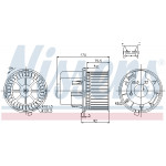 NISSENS Elektromotor, Innenraumgebläse