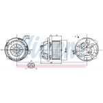 NISSENS Elektromotor, Innenraumgebläse