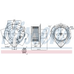 NISSENS Elektromotor, Innenraumgebläse