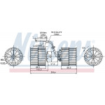 NISSENS Elektromotor, Innenraumgebläse