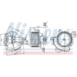 NISSENS Elektromotor, Innenraumgebläse