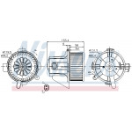 NISSENS Elektromotor, Innenraumgebläse