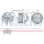 NISSENS Elektromotor, Innenraumgebläse