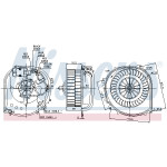 NISSENS Elektromotor, Innenraumgebläse