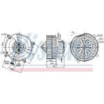 NISSENS Elektromotor, Innenraumgebläse