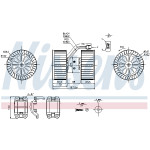 NISSENS Elektromotor, Innenraumgebläse