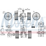 NISSENS Elektromotor, Innenraumgebläse