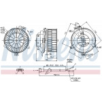 NISSENS Elektromotor, Innenraumgebläse