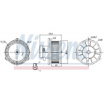 NISSENS Elektromotor, Innenraumgebläse