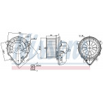 NISSENS Elektromotor, Innenraumgebläse