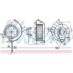 NISSENS Elektromotor, Innenraumgebläse