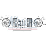 NISSENS Elektromotor, Innenraumgebläse