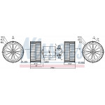 NISSENS Elektromotor, Innenraumgebläse