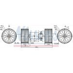 NISSENS Elektromotor, Innenraumgebläse