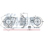 NISSENS Elektromotor, Innenraumgebläse