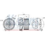 NISSENS Elektromotor, Innenraumgebläse