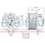 NISSENS Elektromotor, Innenraumgebläse