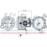 NISSENS Elektromotor, Innenraumgebläse